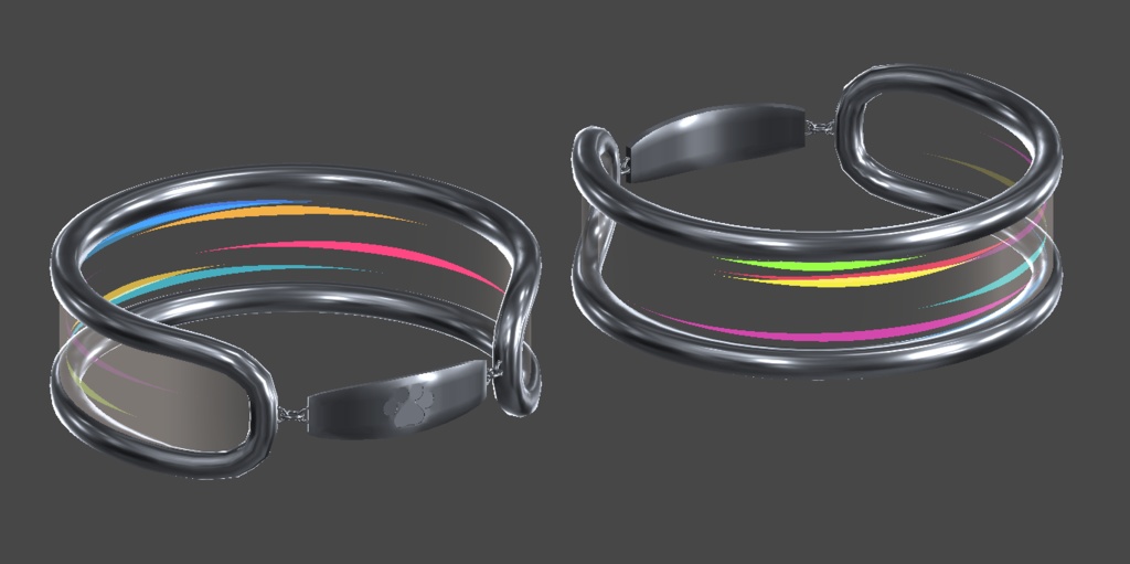 【MA対応】パーティクルブレスレット(フォシュニア)