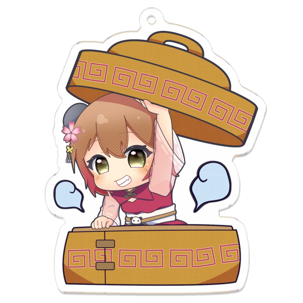 中華さくぱんアクキー