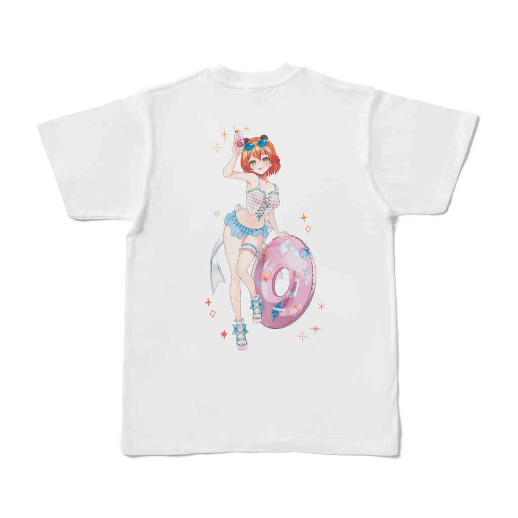 PONTシャツ白(両面)