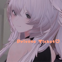 【VRChat / Discord】二人きりの無重力空間チケット（30分/60分/90分/♥)