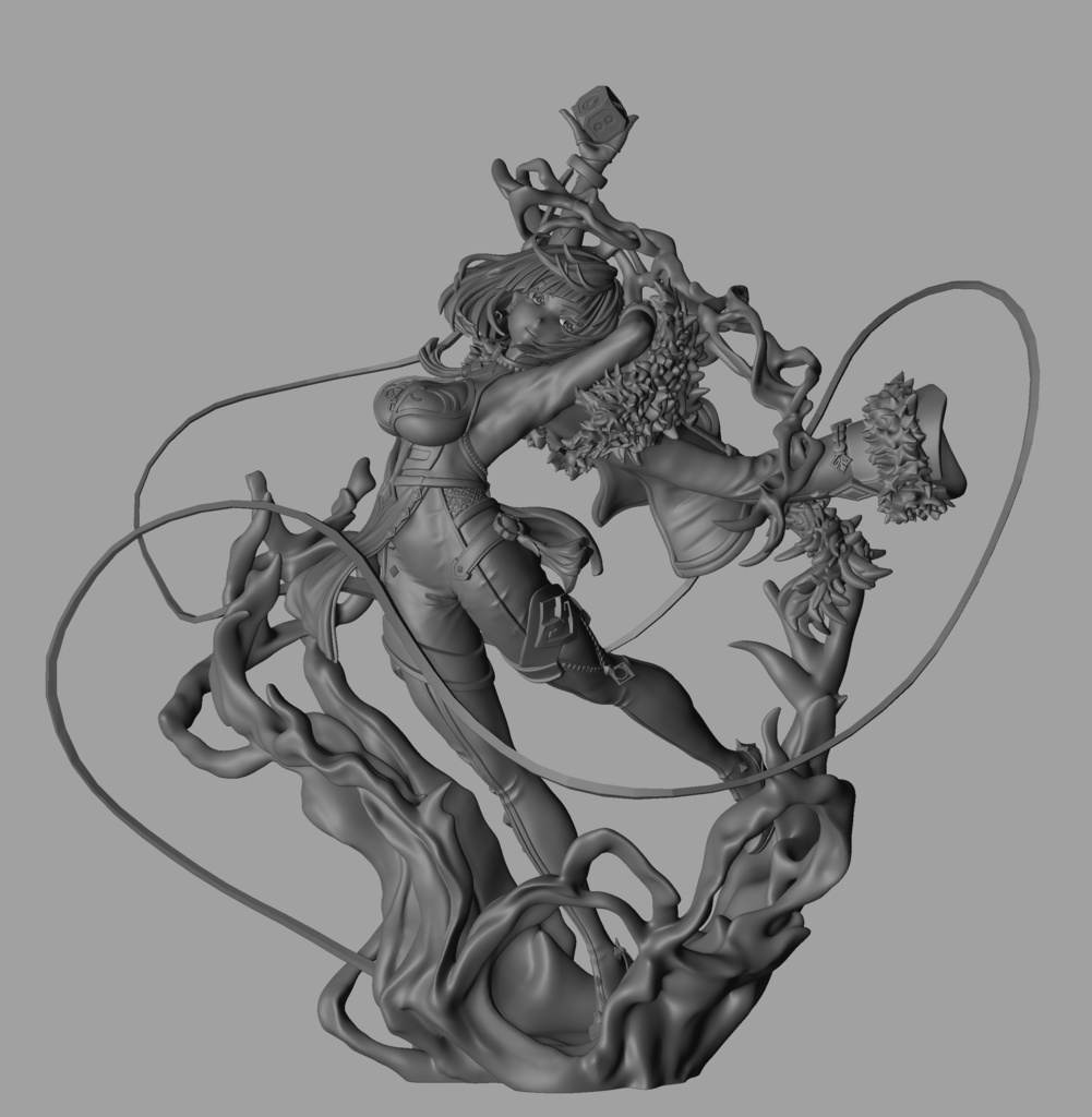 夜蘭　イェラン　ガレージキット