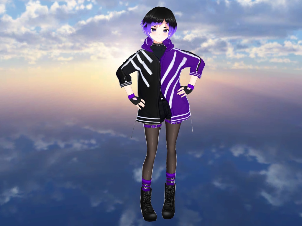 麗奈 Reina Tekken 8 3D Anime Avatar + face tracking / VRCHAT / VRM / PMX / MMD