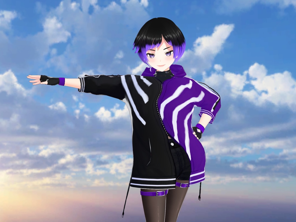 麗奈 Reina Tekken 8 3D Anime Avatar + face tracking / VRCHAT / VRM / PMX / MMD