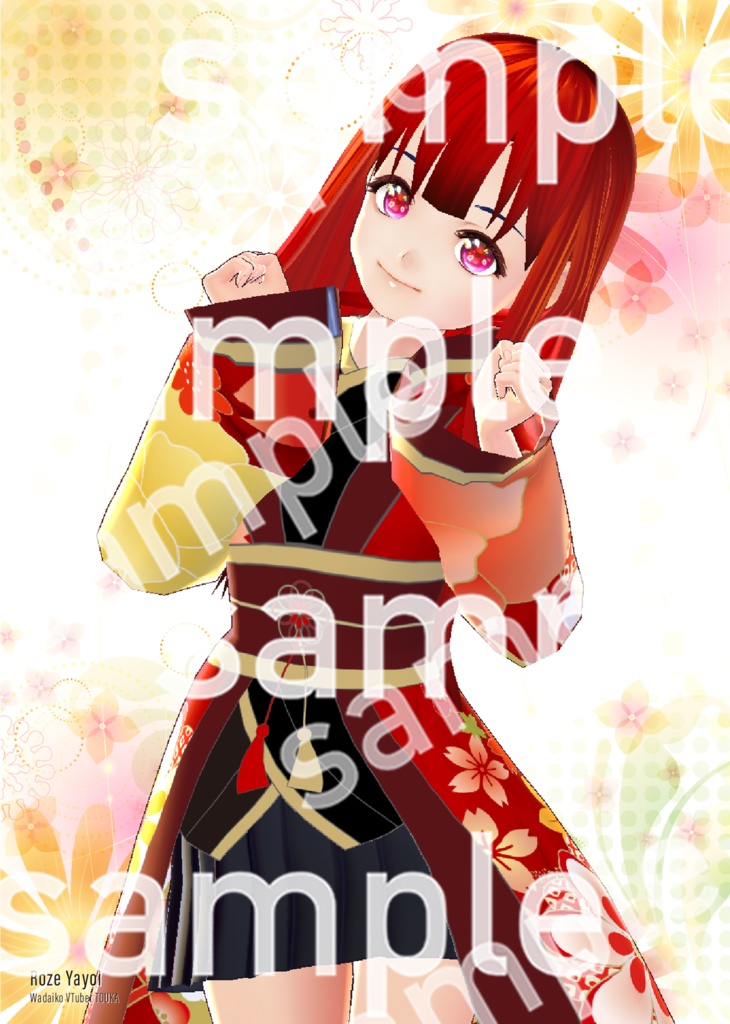 【L版】ロゼブロマイド２種（ダウンロード商品）