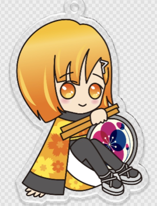 綴華アクリルキーホルダー（縦50mm／70mm）