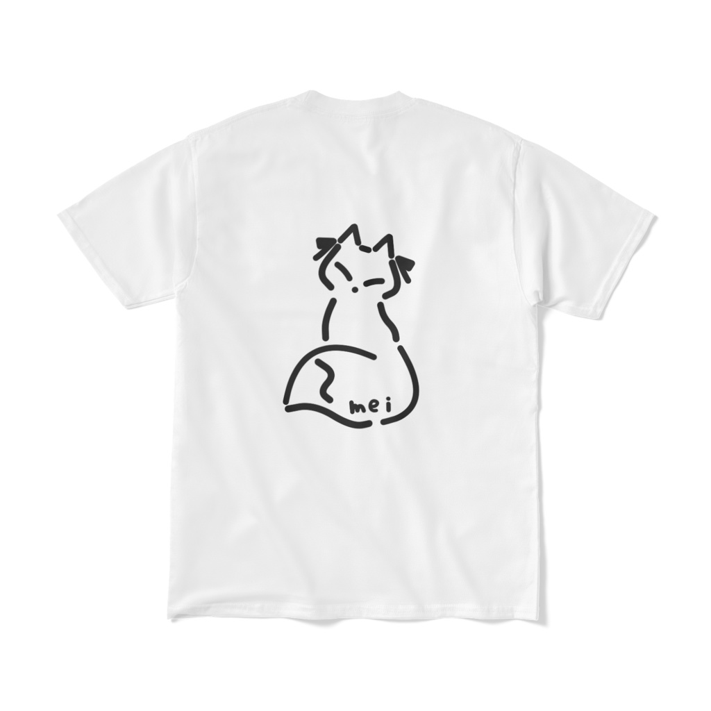 たべりキツネロゴTシャツ
