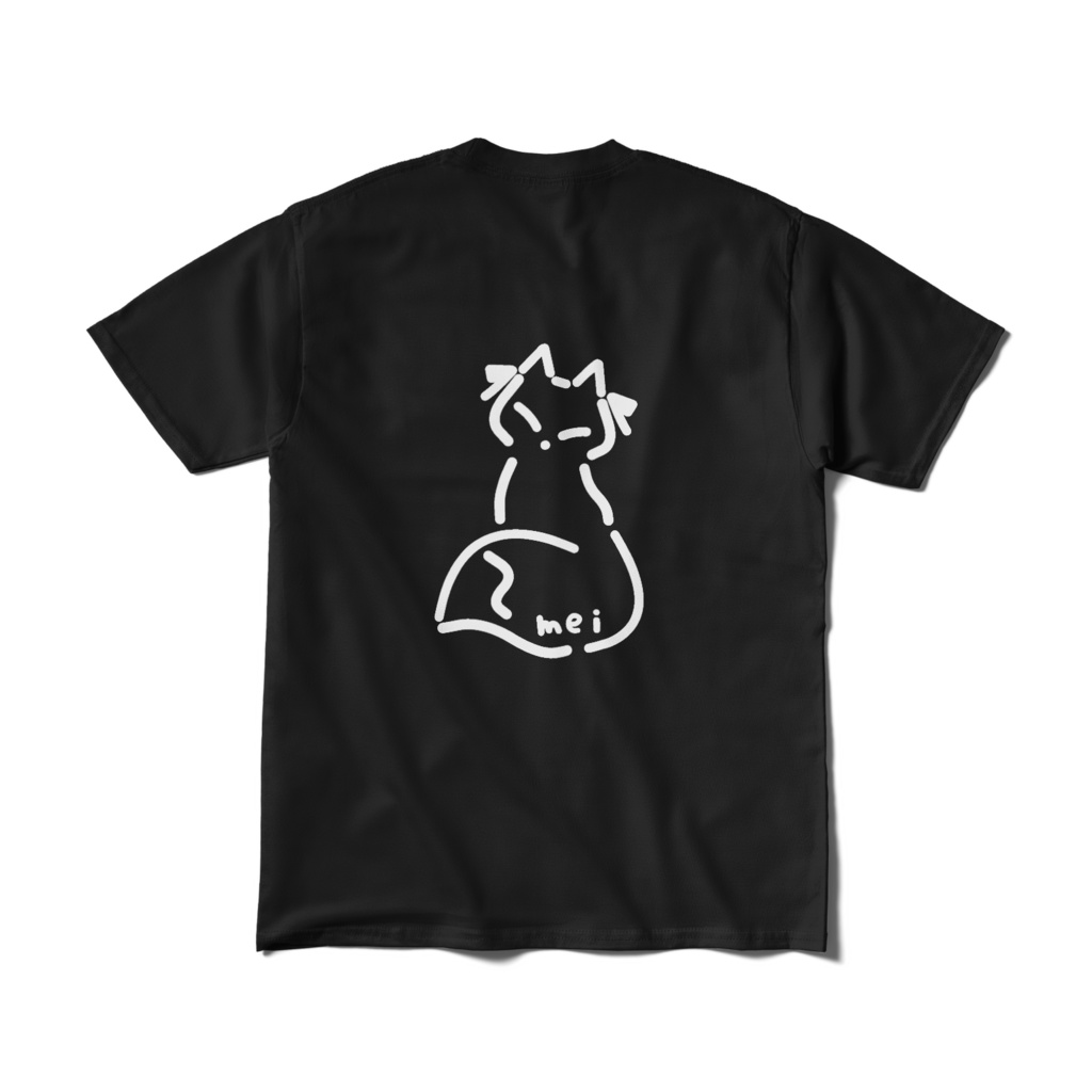 たべりキツネロゴTシャツ