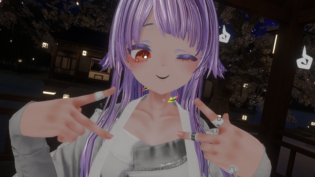 かんぺきメイドメロトロン用肌テクスチャ、メイク