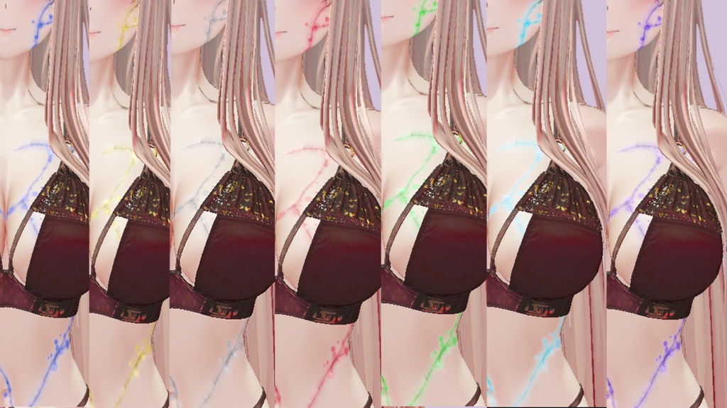 【蠱惑のミダリス専用】金継7色