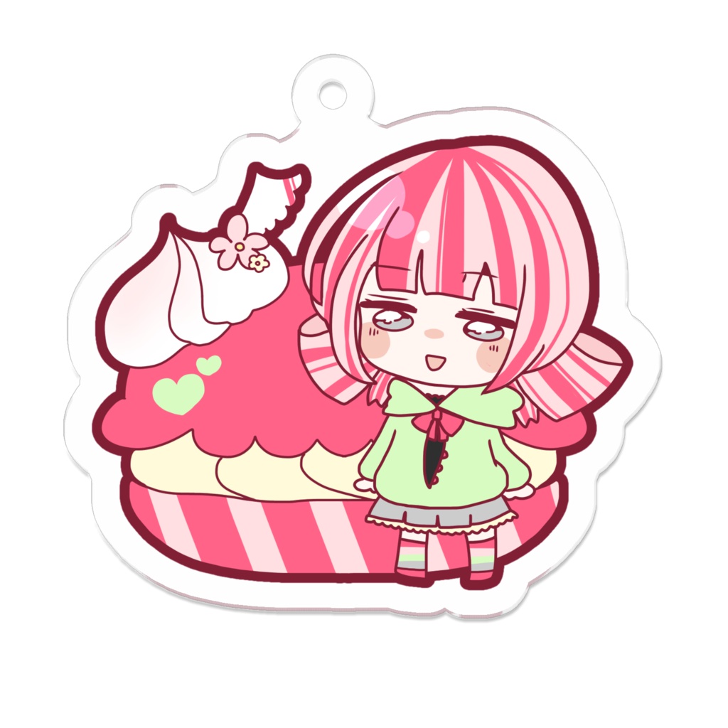 マカロンアクキー 早乙女華