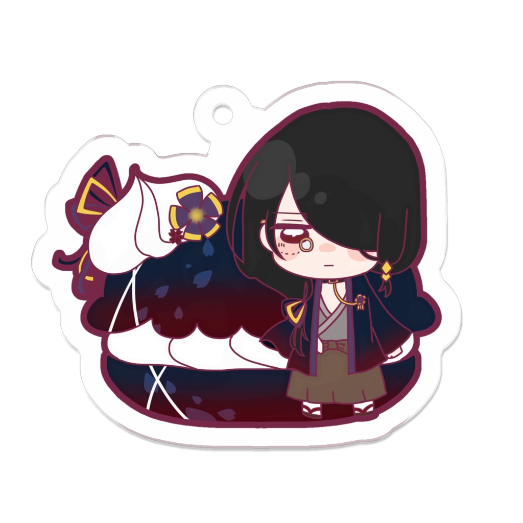 マカロンアクキー 陰永隻