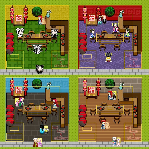 <ver.03> 酒場 中華風 / ピクスク店舗外観