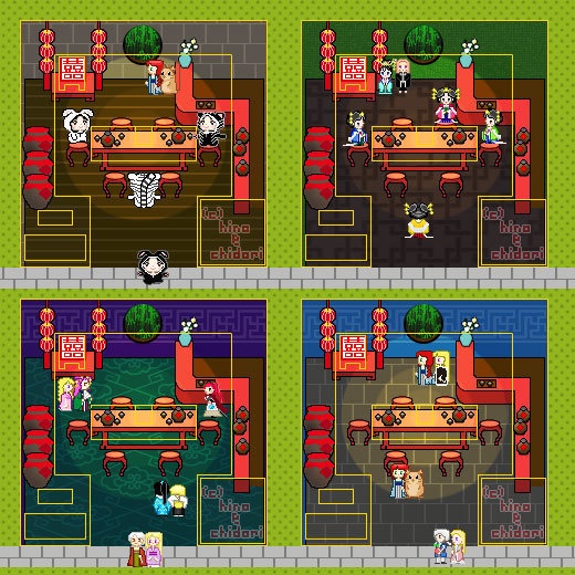 <ver.03> 酒場 中華風 / ピクスク店舗外観