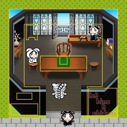 <ver02> 執務室 昼・夜/ピクスク用店舗外装