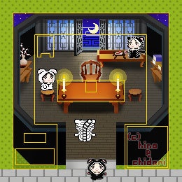 <ver02> 執務室 昼・夜/ピクスク用店舗外装