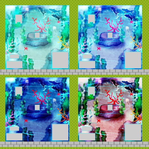 <追加>海底 / ピクスク用 店舗外装