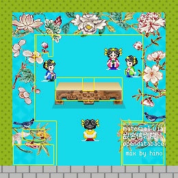 モブ 女官&官吏+α ピクスク用アバター