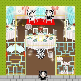 <ver.02> 中華風 結婚式 ウェディング/ピクスク用 店舗外観