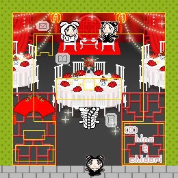 <ver.02> 中華風 結婚式 ウェディング/ピクスク用 店舗外観