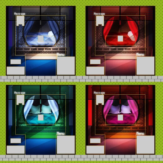 中華風 ベッドルーム 臥室(御簾)/ ピクスク店舗外観