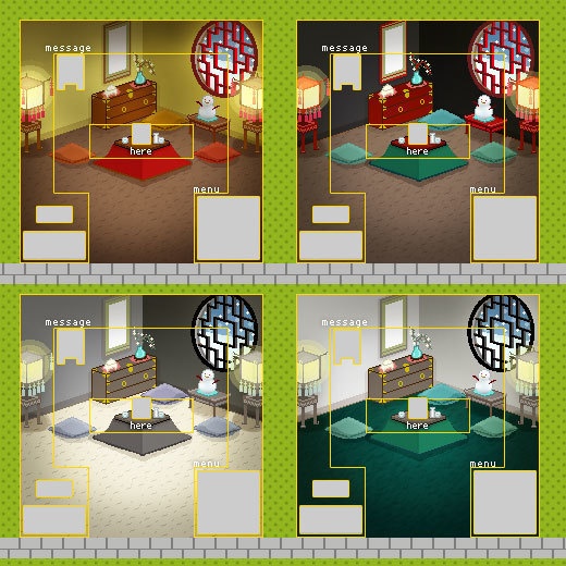 コタツ 中華風 お部屋(冬)/ ピクスク用 店舗外観