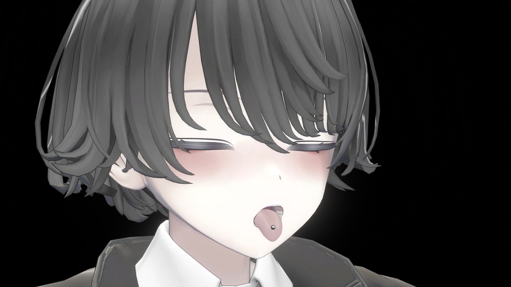 【MA設定済み】Menno専用舌ピアス 【リップシンク対応】