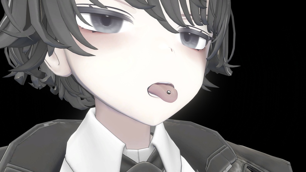 【MA設定済み】Menno専用舌ピアス 【リップシンク対応】