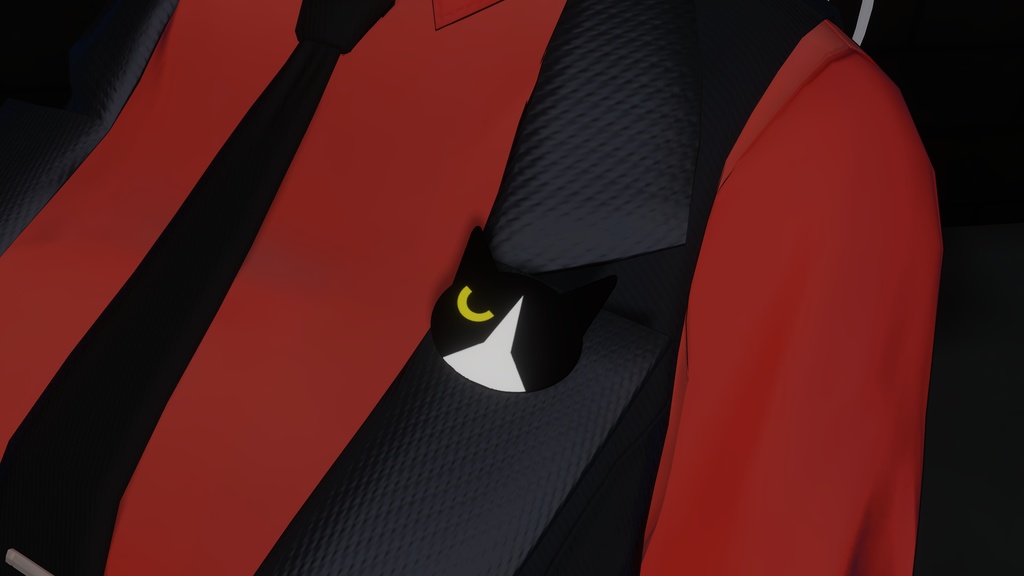 【Free】ねこじろうバッジ