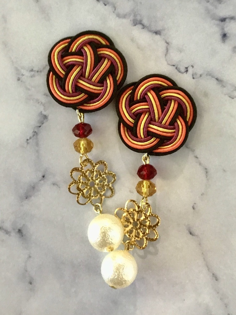 鬼滅の刃「煉獄杏寿郎・伍」イメージピアスorイヤリング