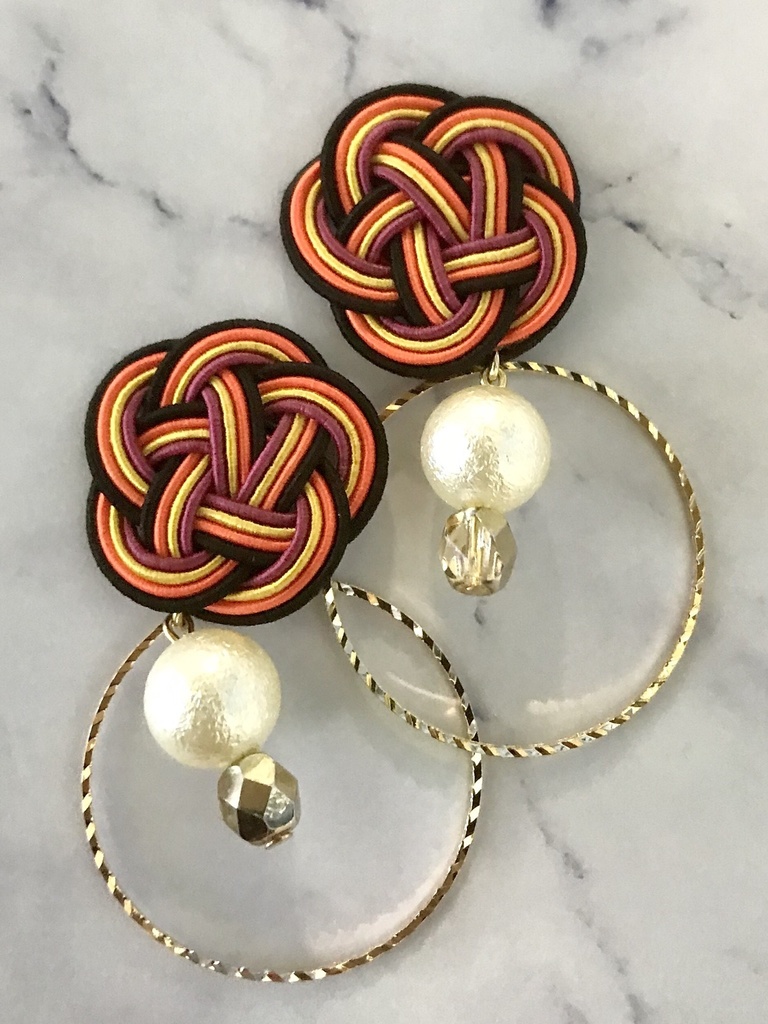 鬼滅の刃「煉獄杏寿郎・陸」イメージピアスorイヤリング