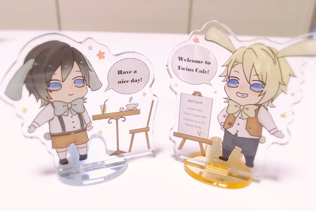 双子ちゃんアクリルスタンド
