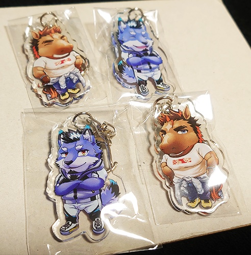 いっカミアクリルキーホルダー