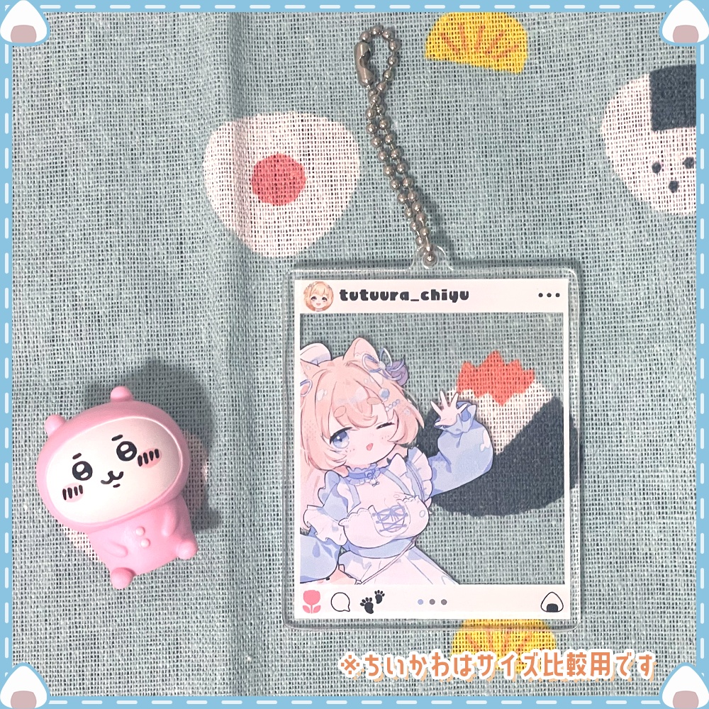 【いろんな景色が見たい】おでかけアクリルキーホルダー【写真映え💮】