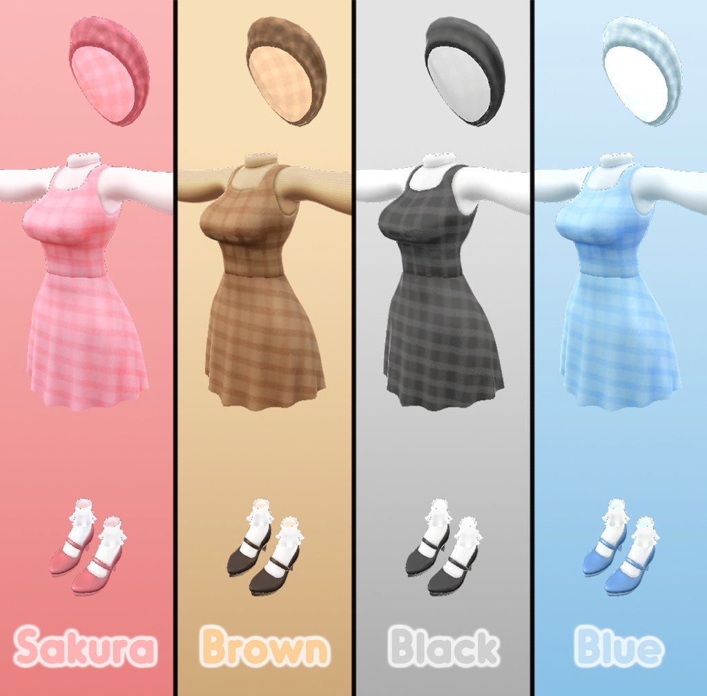 Maya Cherry blossom two-piece dress