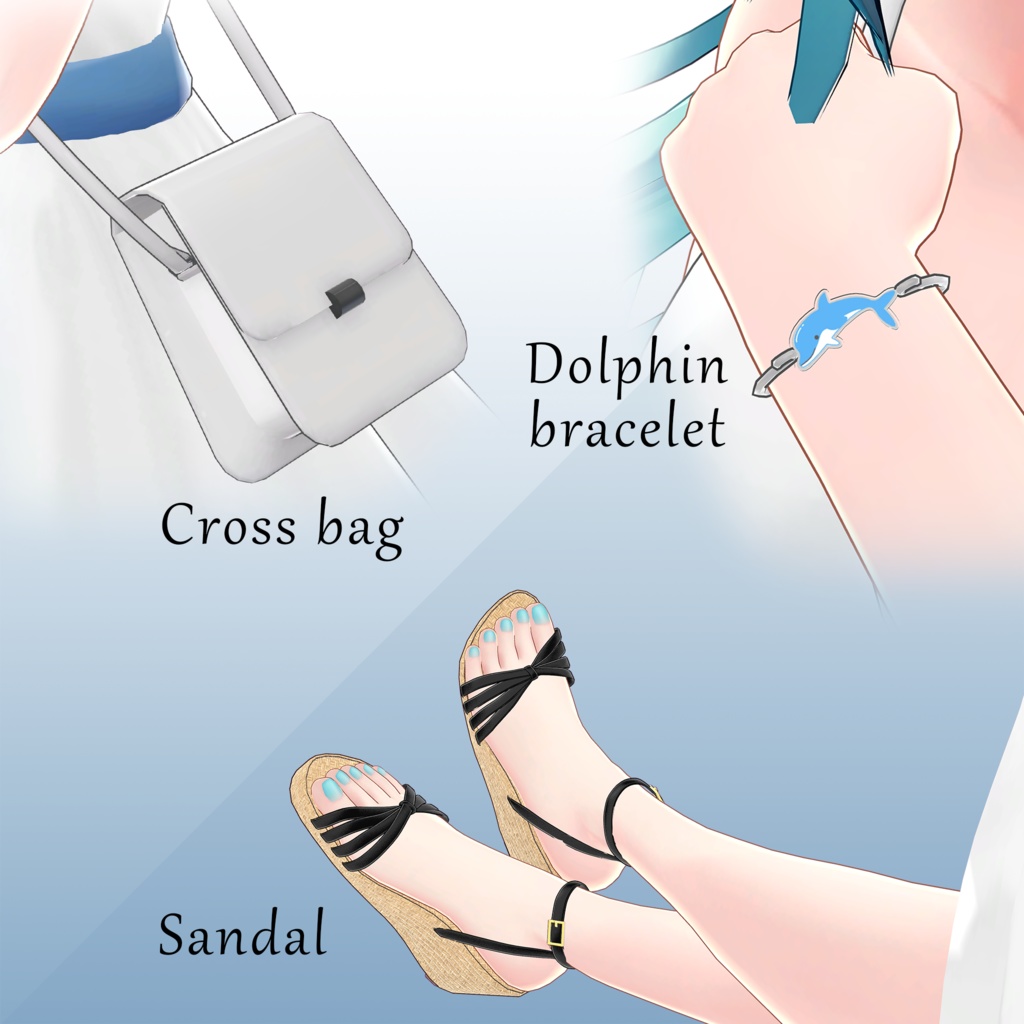 【3アバター対応】 Summer Dress