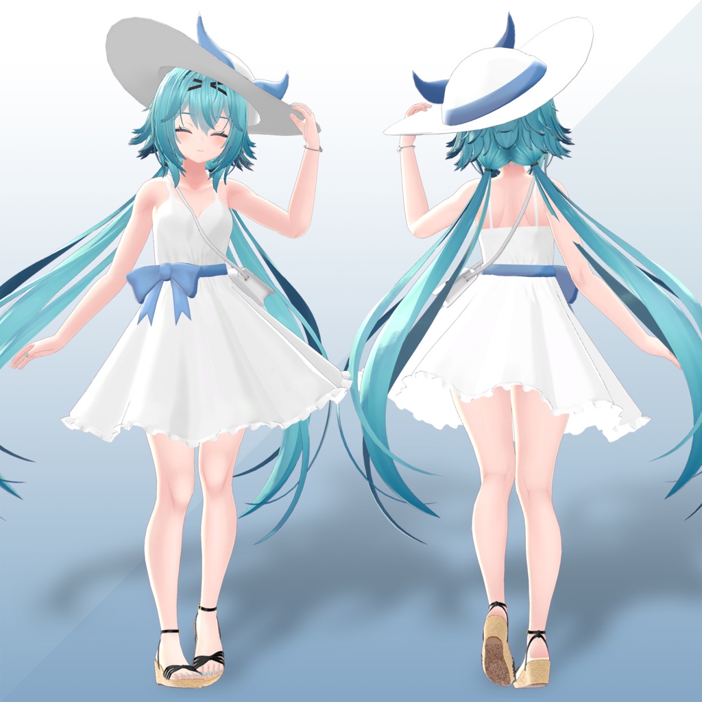 【3アバター対応】 Summer Dress