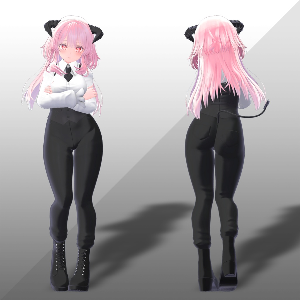 【4アバター対応】Devil suit