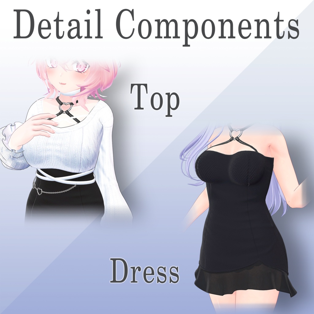 【Kikyo&Selestia】Knit Dress