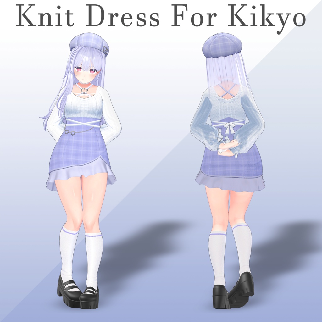 【Kikyo&Selestia】Knit Dress