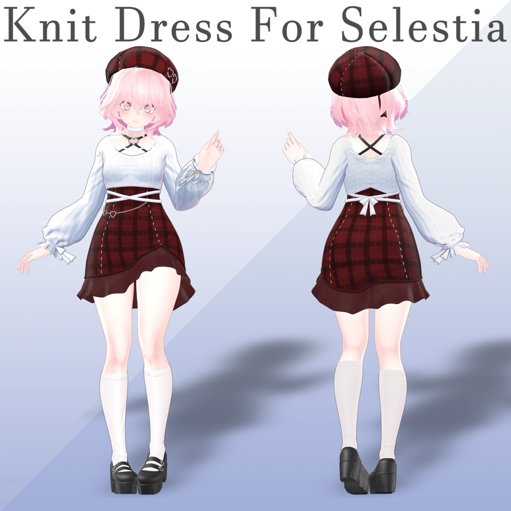 【Kikyo&Selestia】Knit Dress