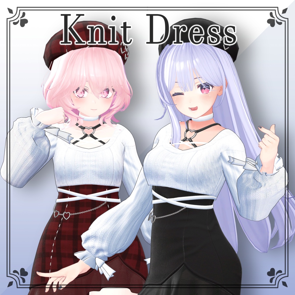 【Kikyo&Selestia】Knit Dress