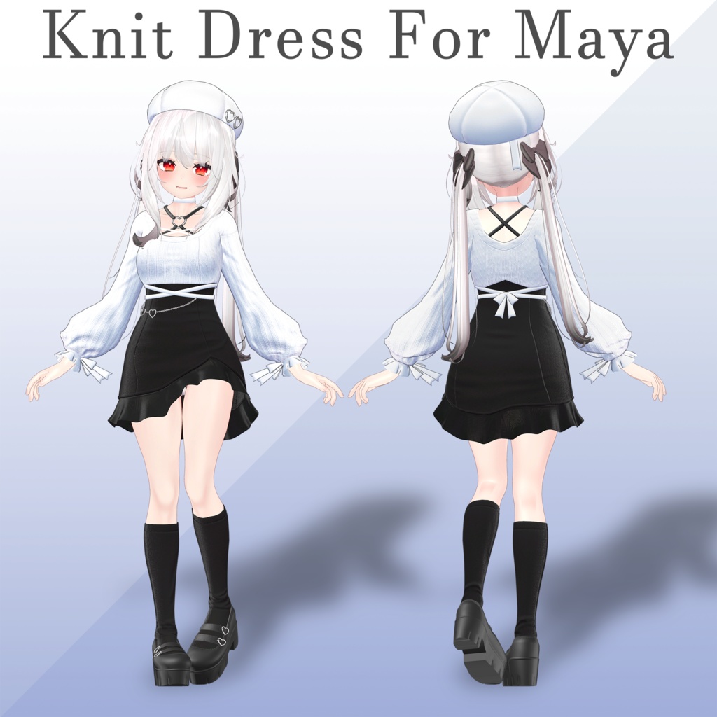 【Maya&Karin】Knit Dress