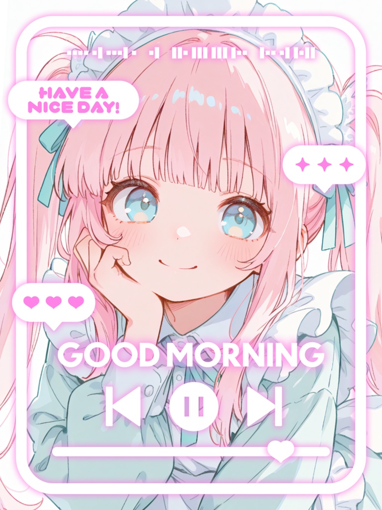 【8月末まで値下げ中♡】ネオン系 あいさつ素材【9デザイン詰め合わせ】