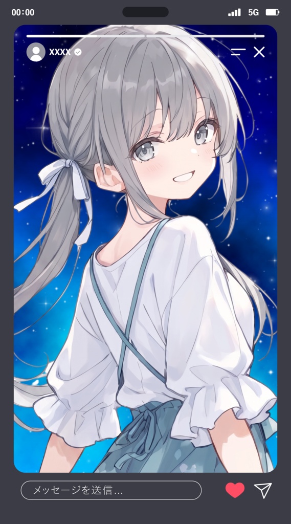 【9月10日まで200円→100円】SNS風✨フレーム素材