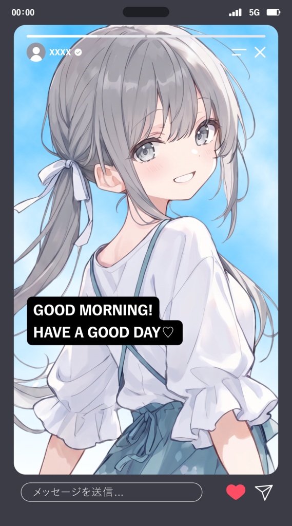 【9月10日まで200円→100円】SNS風✨フレーム素材