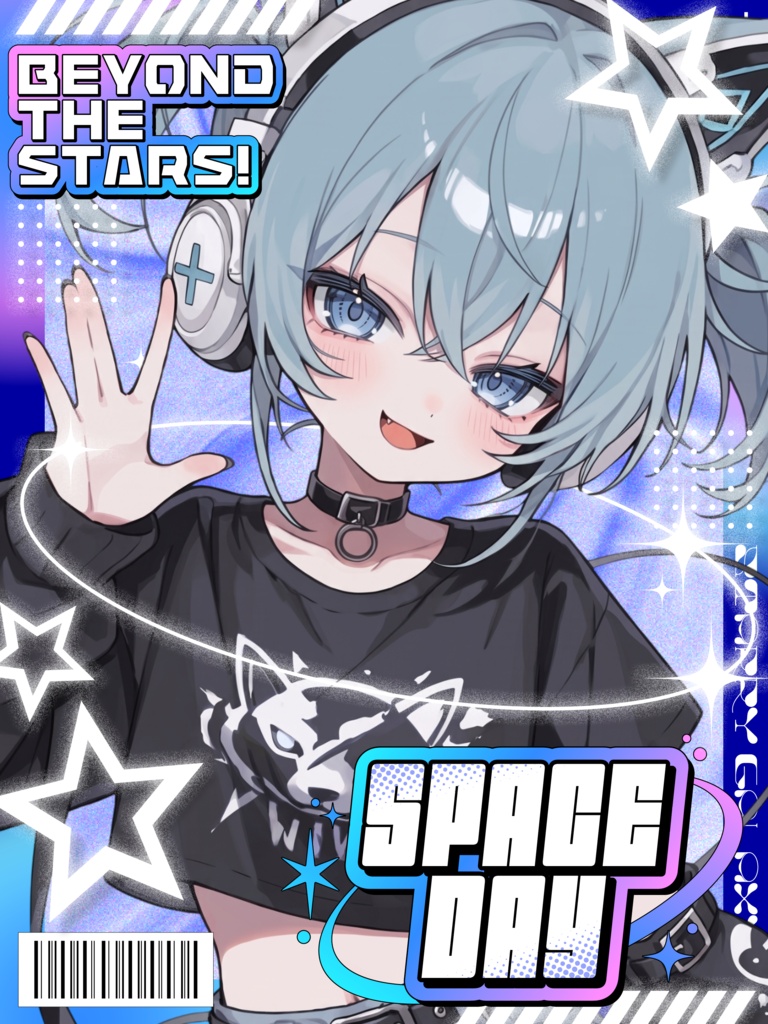 🌟🌎9月12日は 宇宙の日🌙🚀【VTuber向け素材】