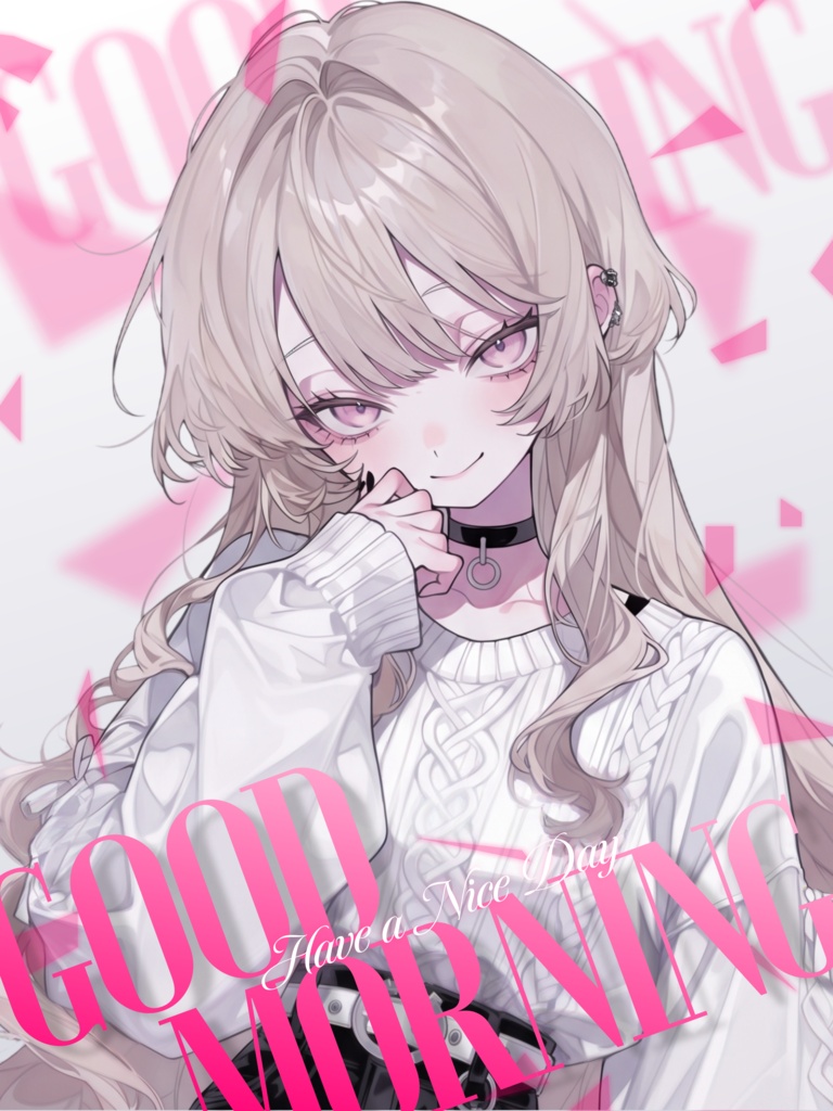 ♥モード風なおはV素材🌹【VTuber向け素材】
