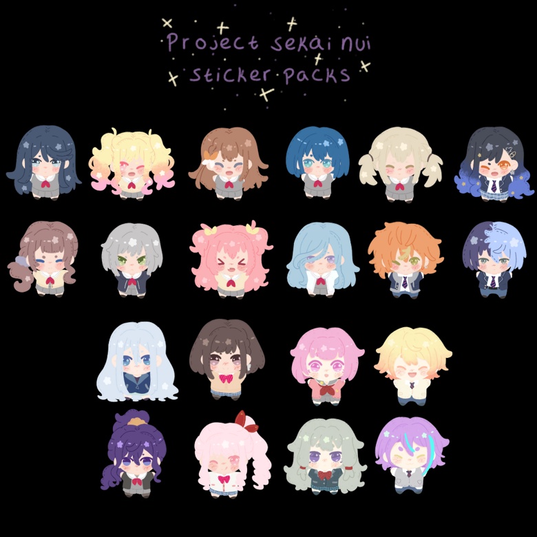 プロセカステッカー