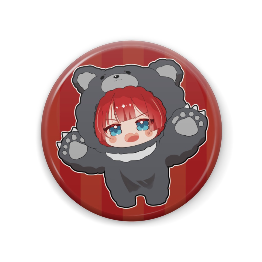 『ぴけるのあくま』缶バッジ