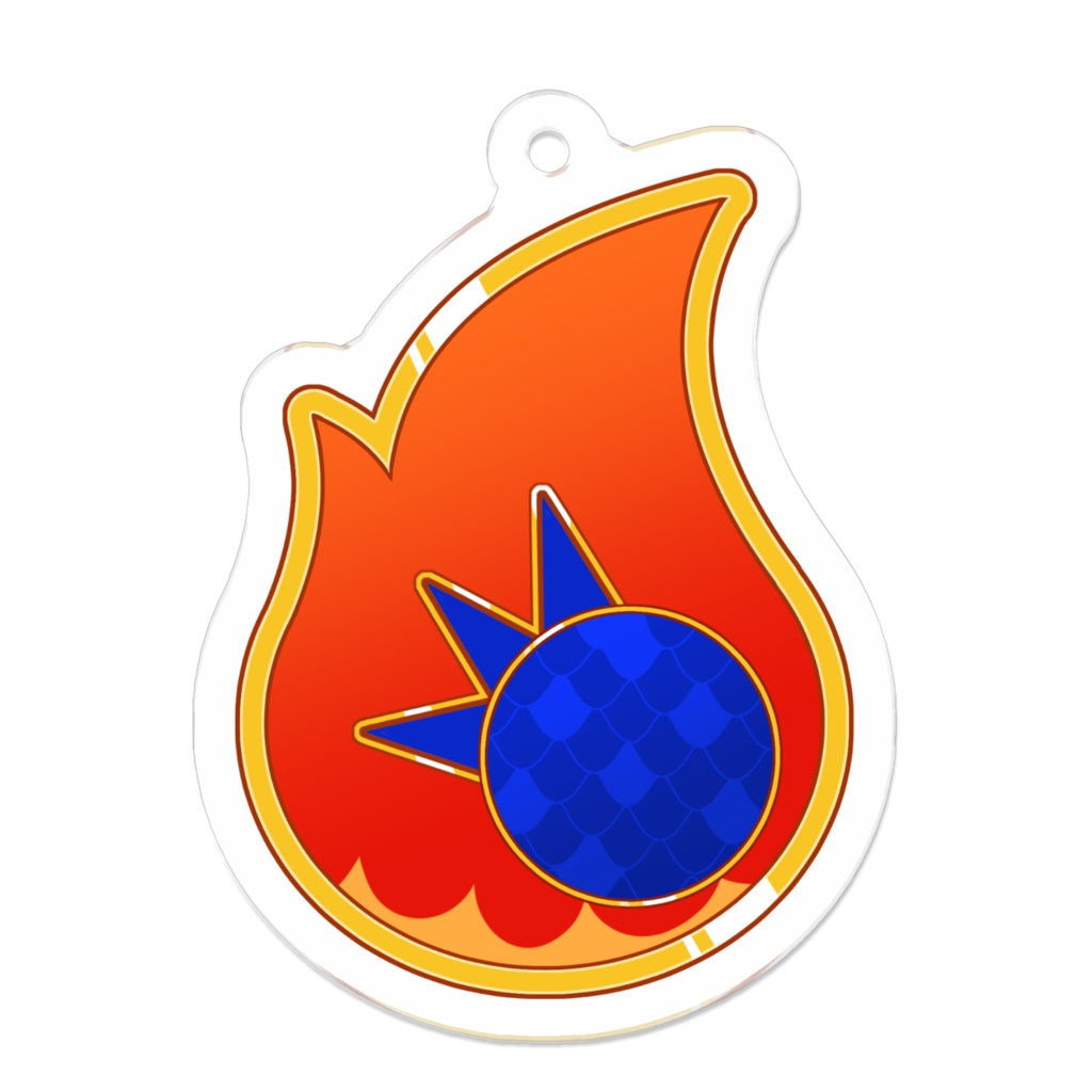 『エスカフラムバッジ』アクキー